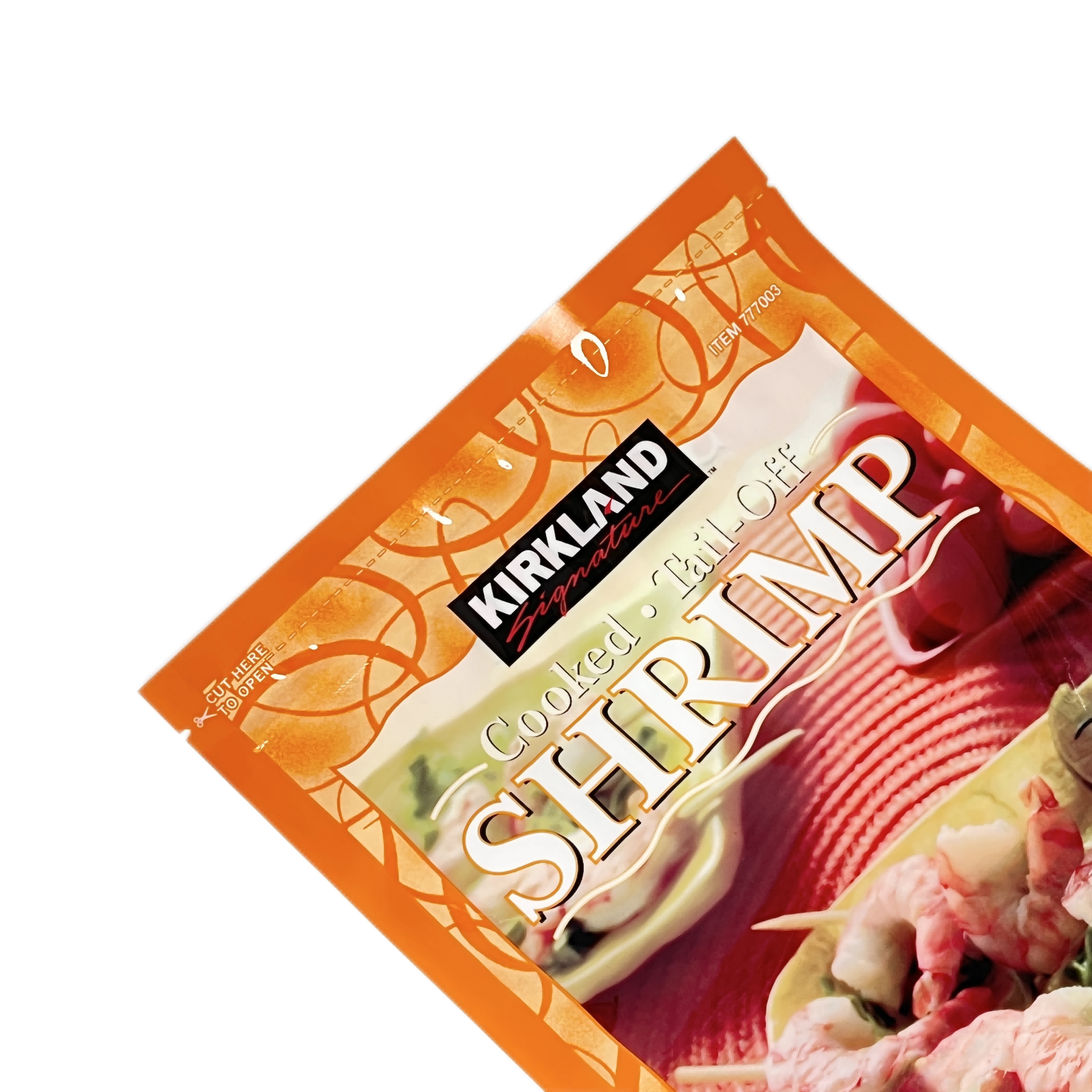 Custom Vacuum Plastic Three Heat Side Sealed Frozen Food Packaging Bag