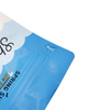 Flat Bottom Pouch Custom Printed Size Plastic Package Food Grade Aluminum Foil Milk Powder Zipper Bag