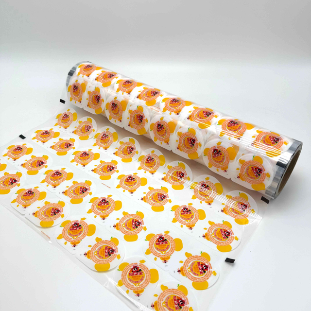 Transparent Film Plastic Cup Sealing Roll Film Highly Customizable Food Packaging Film
