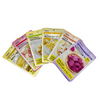 Flexible Packaging Frosted Zipper Plastic Flat Bottom Bags Ziplock