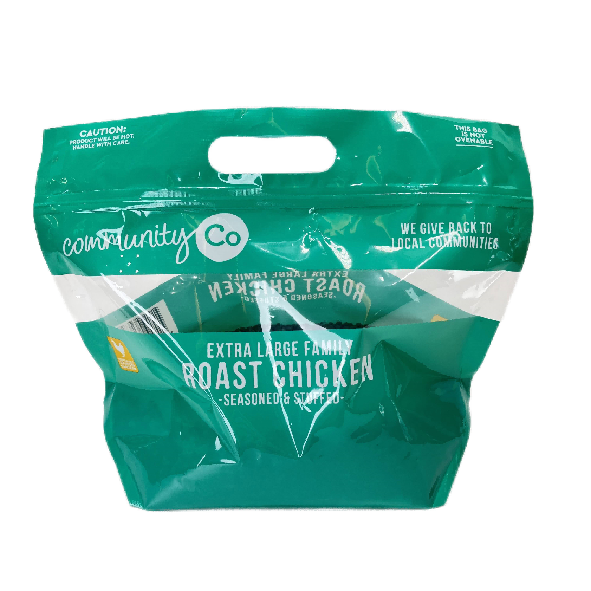 Microwave Custom Printed Food Grade Turkey Roasted Chicken Packaging Plastic Bags Anti-Fog CPP