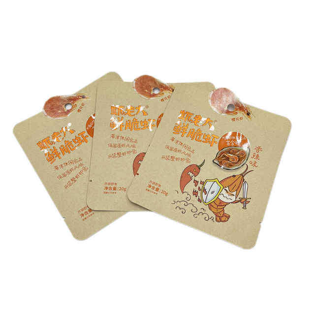 Custom Printed Ziplock Mylar Shaped Pouch food grade for Food Packaging Bag