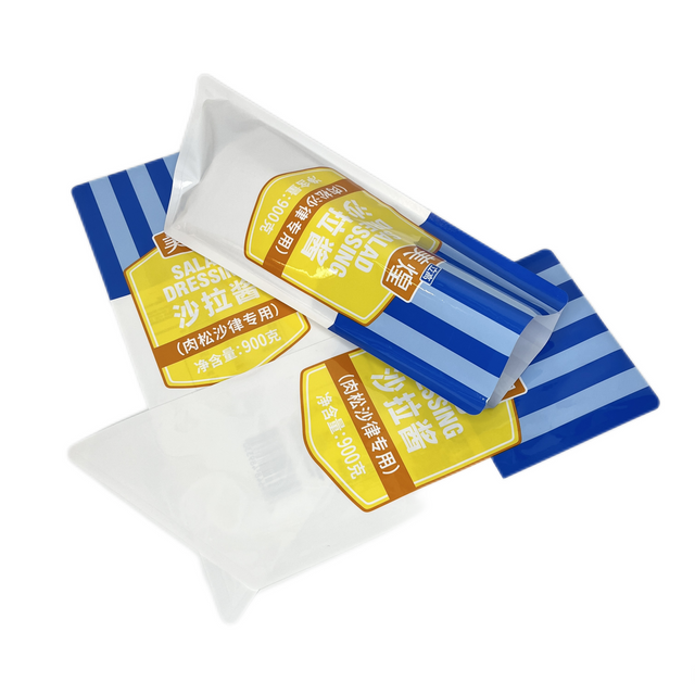 Food Grade Custom Printed Sauce Packaging Pouch Bags