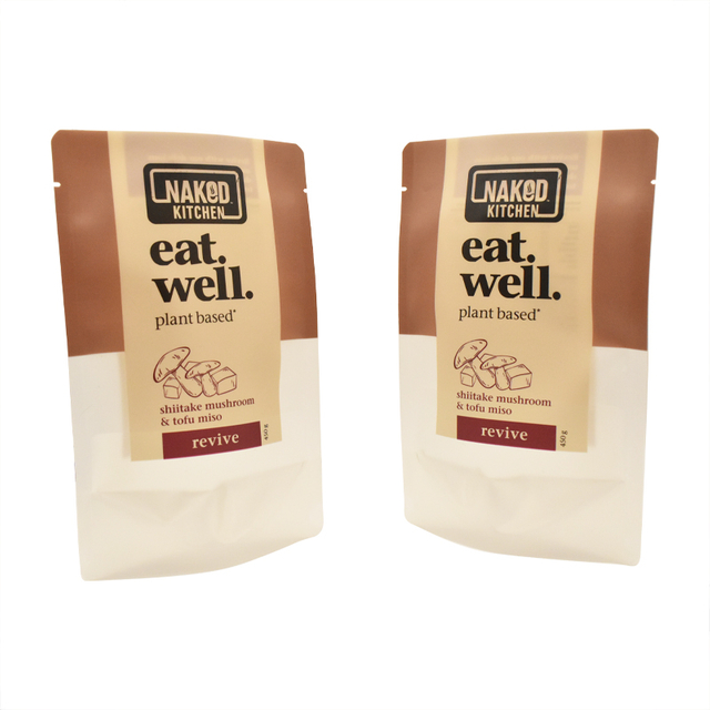 Custom Plastic Food Packaging Bags for Vegetable Mushroom Seasoning with Logo