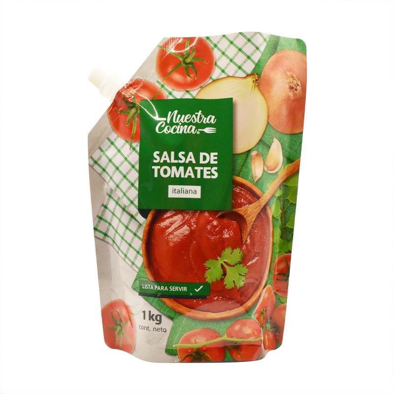 1 Kg Corner Spout Pouch Aluminum Foil Sauce Ketchup Plastic Bag