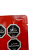 3kg Ketchup Bag Customized Plastic Laminate Material for Packaging Colour Pringting