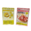 Flexible Packaging Frosted Zipper Plastic Flat Bottom Bags Ziplock