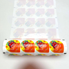 White PE Printed Food Packaging Bottle Cover Lid Roll Stock Film for Cup Tray Sealing