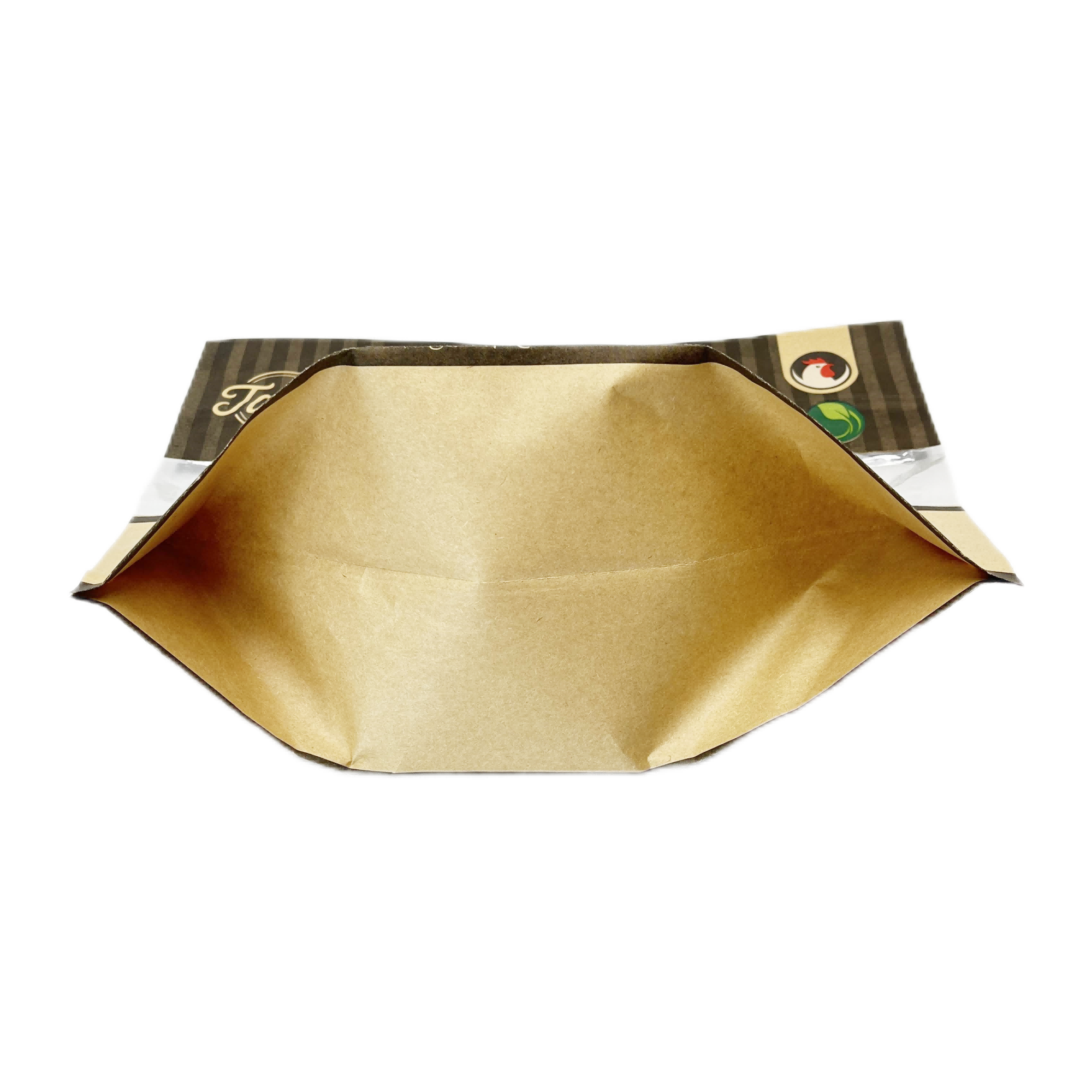 Anti-Fog Custom Printed Stand up Ziplock Bag with Handle for Roasted Chicken Packaging