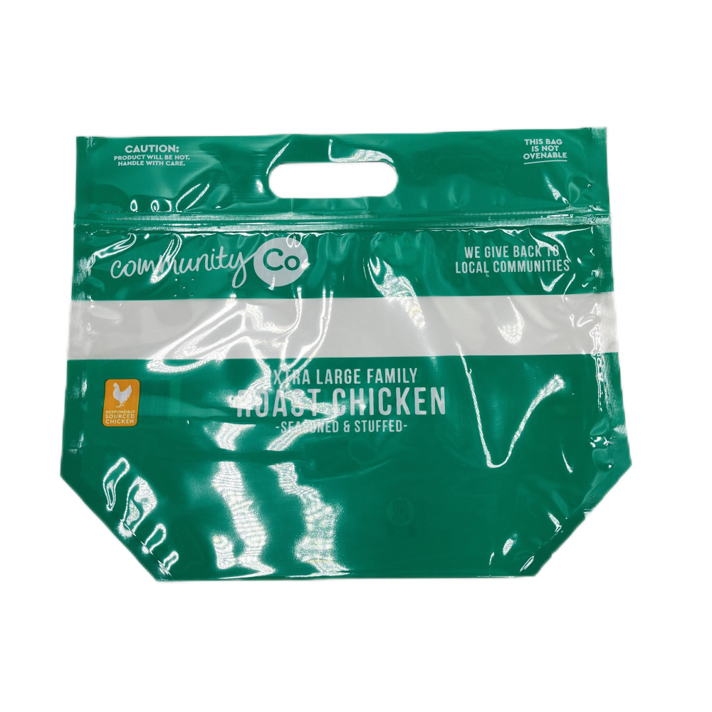 Microwave Custom Printed Food Grade Turkey Roasted Chicken Packaging Plastic Bags Anti-Fog CPP