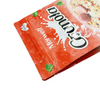 Custom Printed Flat Bottom Pouch Oats Plastic Packaging Food Bag with Zipper