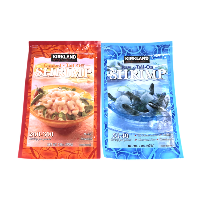 Custom Vacuum Plastic Three Heat Side Sealed Frozen Food Packaging Bag