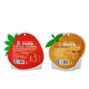 Food Packaging Bag Stand Up Pouch with Zipper for Candy Transparent Window Colourful Print