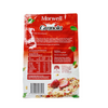 Custom Printed Flat Bottom Pouch Oats Plastic Packaging Food Bag with Zipper