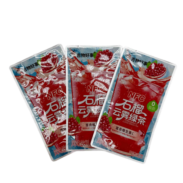 Juice Beverage Bag with Custom Desgign Logo Aluminum Foil Food Grade Plasitc Pouch